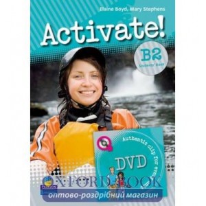 Підручник Activate! B2 Students Book with DVD ISBN 9781405884181