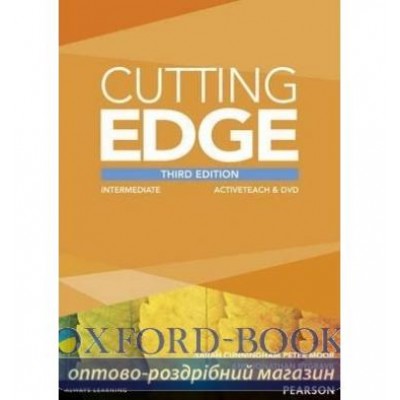 Книга Cutting Edge 3rd ed Intermediate ActiveTeach CD ISBN 9781447906438 заказать онлайн оптом Украина