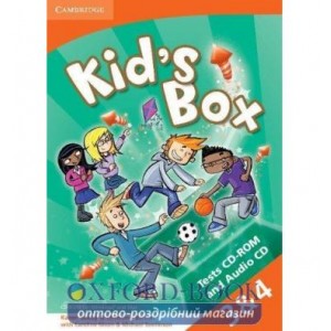 Тести Kids Box 3-4 Tests CD-ROM and Audio CD Barton, Ch ISBN 9781107618060