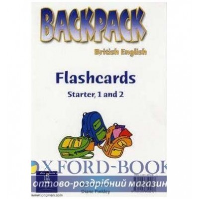 Картки Backpack Flashcards (Starter+1+2) ISBN 9781405800297 замовити онлайн