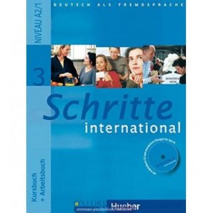 Підручник Schritte International 3 (A2/1) Kursbuch+AB ISBN 9783190018536