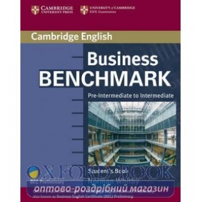 Підручник Business Benchmark Pre-int/Intermediate BEC Preliminary Ed. Students Book ISBN 9780521671170 заказать онлайн оптом Украина