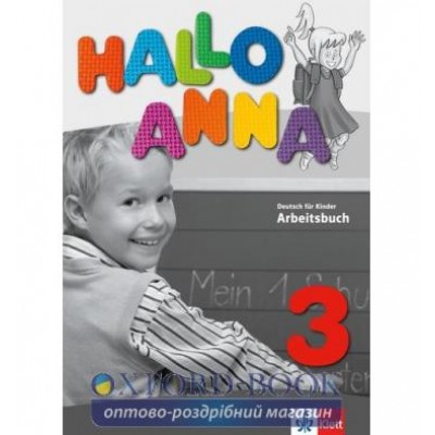 Робочий зошит Hallo Anna 3 Arbeitsbuch ISBN 9783126760676 заказать онлайн оптом Украина