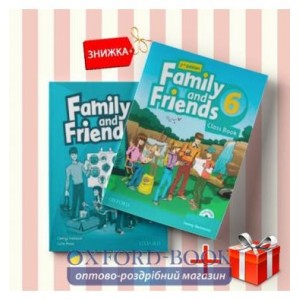 Книги Family and friends 6 Class book & workbook (комплект: Підручник и Робочий зошит) Oxford University Press