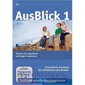 Ресурси для дошки AusBlick 1 Interaktives Kursbuch f?r Whiteboard und Beamer DVD-ROM ISBN 9783191318604