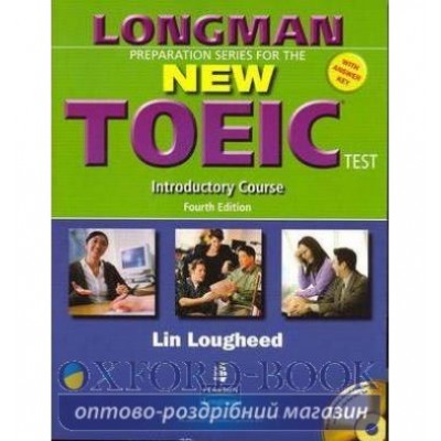 Книга Preparation Series for the New TOEIC Test: Introductory Course + key+CD ISBN 9780131993198 замовити онлайн