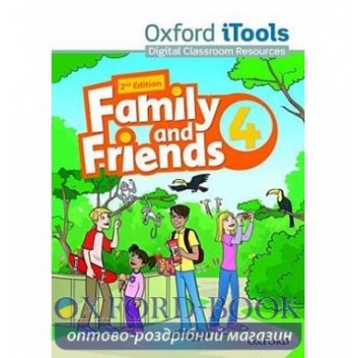 Ресурси для дошки Family and Friends 2nd Edition 4 iTools ISBN 9780194808187 заказать онлайн оптом Украина