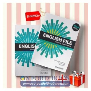 Книги English File Advanced Students book & workbook (комплект: Підручник и Робочий зошит) Oxford University Press