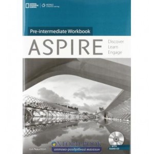 Робочий зошит Aspire Pre-Intermediate workbook with Audio CD Dummett, P ISBN 9781133564515