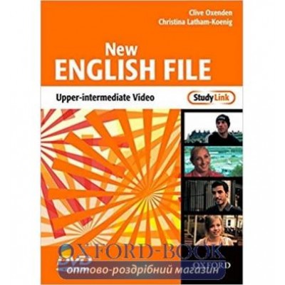 English File New Study Link Upper-intermediate DVD (1) ISBN 9780194518543 замовити онлайн