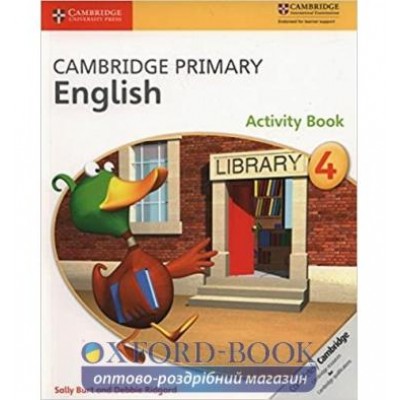 Книга Cambridge Primary English 4 Activity Book Burt S. ISBN 9781107660311 заказать онлайн оптом Украина