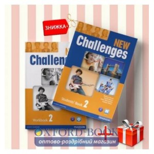 Книги New Challenges 2 Students Book & workbook (комплект: Підручник и Робочий зошит) Pearson-Longman ISBN 9781408258378-1