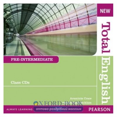 Диск Total English New Pre-Intermediate Class Audio CD ISBN 9781408254295 заказать онлайн оптом Украина