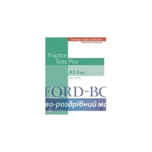 Підручник Practice Tests Plus Cambridge A2 Key (suitable for Schools) Student Book -key ISBN 9781292271453