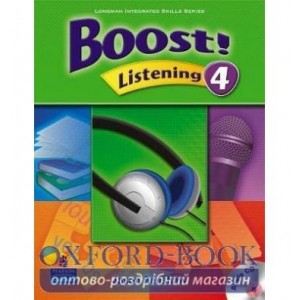 Підручник Boost! Listening 4 Student Book+CD ISBN 9789620058769