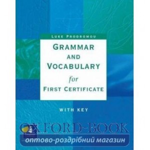 Книга Grammar and Vocabulary for FCE+key ISBN 9780582400184