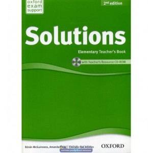 Книга для вчителя Solutions 2nd Edition Elementary teachers book with CD-ROM Falla, T ISBN 9780194553704