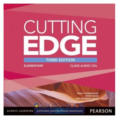 Диск Cutting Edge 3rd ed Elementary Class CDs ISBN 9781447906339 заказать онлайн оптом Украина
