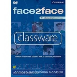 Face2face Pre-intermediate Classware DVD-ROM (single classroom) Redston, Ch ISBN 9780521740463
