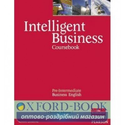 Підручник Intelligent Business Pre-Interm Student Book ISBN 9780582848016 замовити онлайн