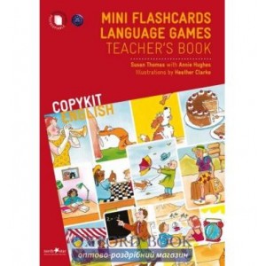 Книга для вчителя Mini Flashcards Language Games Teachers Book ISBN 9781907584039