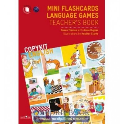 Книга для вчителя Mini Flashcards Language Games Teachers Book ISBN 9781907584039 замовити онлайн