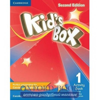 Робочий зошит Kids Box Second edition 1 Activity Book with Online Resources Nixon, C ISBN 9781107689404 замовити онлайн