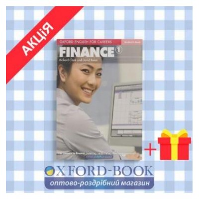 Підручник Finance 1 Student Book ISBN 9780194569934 заказать онлайн оптом Украина