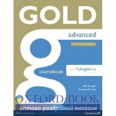 Підручник CAE Gold Coursebook with MyLab Pack (2015) ISBN 9781447955443 замовити онлайн