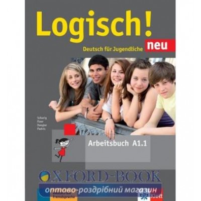 Робочий зошит Logisch! neu A1.1 Arbeitsbuch mit Audios zum Download ISBN 9783126052047 замовити онлайн