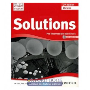Робочий зошит Solutions 2nd Edition Pre-Intermediate workbook with Audio CD (UA) Falla, T ISBN 9780194553933