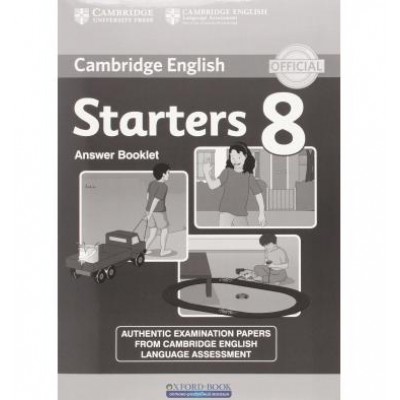 Книга Cambridge YLE Tests 8 Starters Answer Booklet ISBN 9781107620049 замовити онлайн