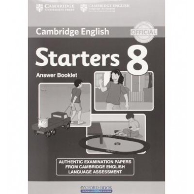 Книга Cambridge YLE Tests 8 Starters Answer Booklet ISBN 9781107620049 заказать онлайн оптом Украина