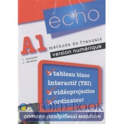 Книга для вчителя Echo A1 teachers book ISBN 9782090324860 заказать онлайн оптом Украина