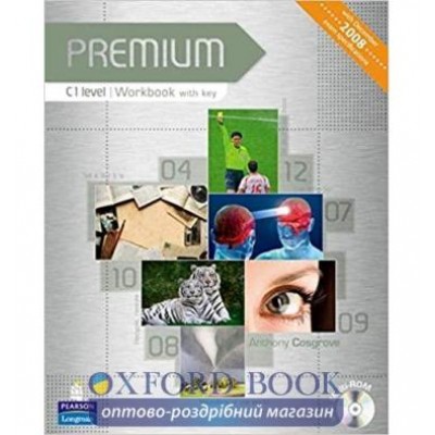 Робочий зошит Premium C1 Workbook+key+Multi-Rom ISBN 9781405881142 замовити онлайн