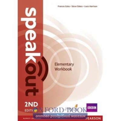 Робочий зошит Speak Out 2nd Elementary Workbook -key ISBN 9781292114309 замовити онлайн