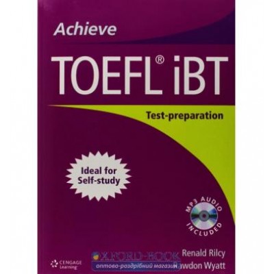 Тести Achieve TOEFL iBT Test-preparation with Mp3 CD Rilcy, R ISBN 9780462004471 замовити онлайн