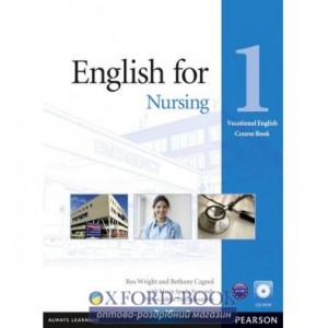 Підручник English for Nursing 1 Students Book with CD ISBN 9781408269930