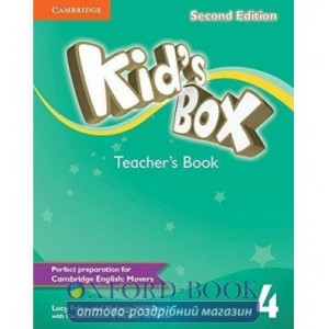 Книга для вчителя Kids Box Second edition 4 Teachers Book Frino, L ISBN 9781107629059