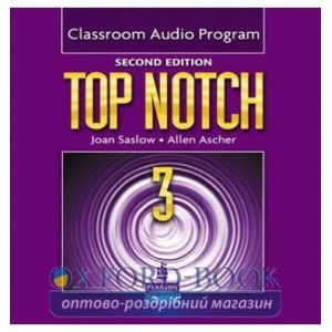 Диск Top Notch 2ed 3 Class Audio CDs (5) adv ISBN 9780132470742-L