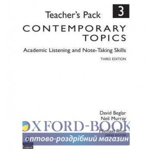 Книга для вчителя Contemporary Topics 3 Teachers book 3d Ed ISBN 9780136005131