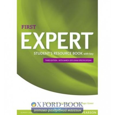 Робочий зошит FCE Expert 3rd Edition (2015) Workbook Students Resource with Answer Key ISBN 9781447980629 замовити онлайн