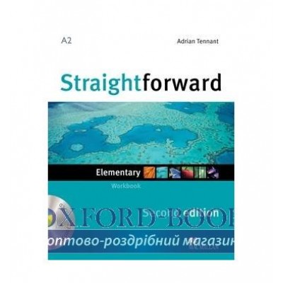 Робочий зошит Straightforward 2nd Edition Elementary Workbook without key with CD ISBN 9780230423077 заказать онлайн оптом Украина