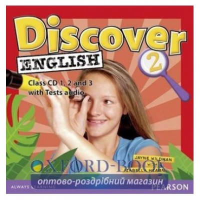 Диск Discover English 2 Class CDs (4) adv ISBN 9781405866439-L замовити онлайн