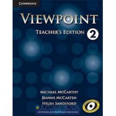 Viewpoint 2 Teachers Edition with Assessment Audio CD/CD-ROM McCarthy, M ISBN 9781107601567 замовити онлайн