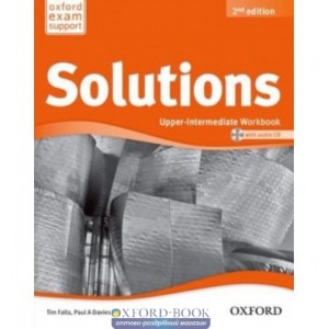Робочий зошит Solutions 2nd Edition Upper-Intermediate workbook with Audio CD Falla, T ISBN 9780194553681