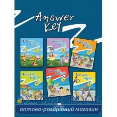 Книга FUN WITH ENGLISH 1-6 ANSWER KEY ISBN 9781780980089 заказать онлайн оптом Украина