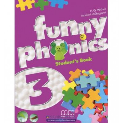 Підручник Funny Phonics 3 Students Book Mitchell, H ISBN 9789604787388 заказать онлайн оптом Украина