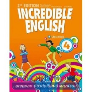 Підручник Incredible English 2nd Edition 4 Class book ISBN 9780194442312