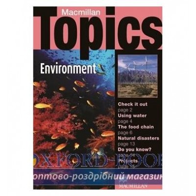 Книга Macmillan Topics Elementary Environment ISBN 9781405094948 замовити онлайн